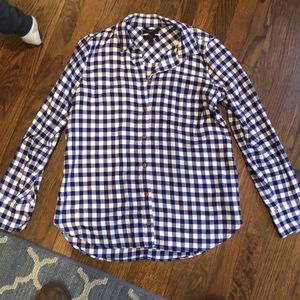 Cute crew boy fit flannel!  Comfy and soft!